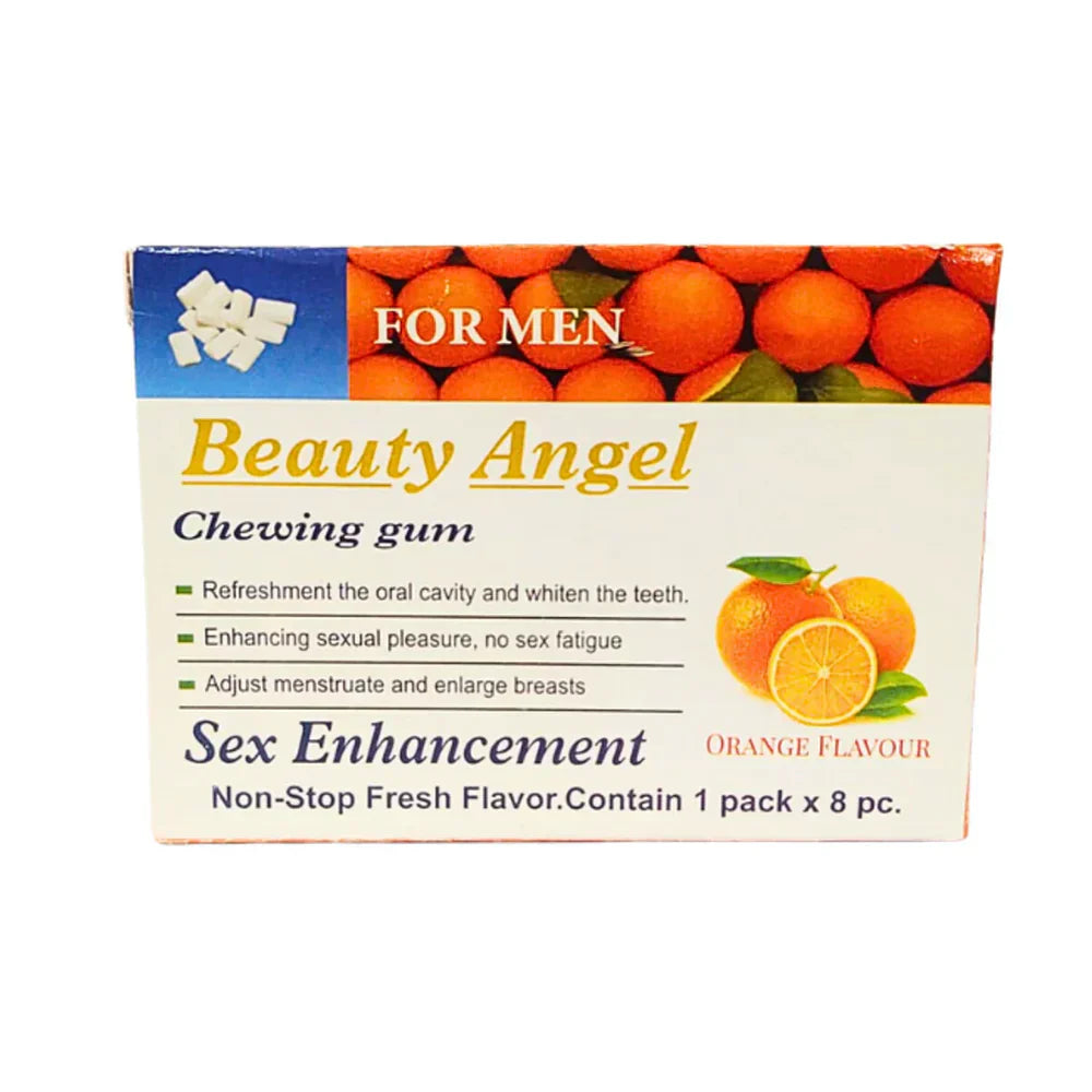 Sale Share : Beauty Angel Chewing Gum Sex Enhancement for Men - Orange Flavour