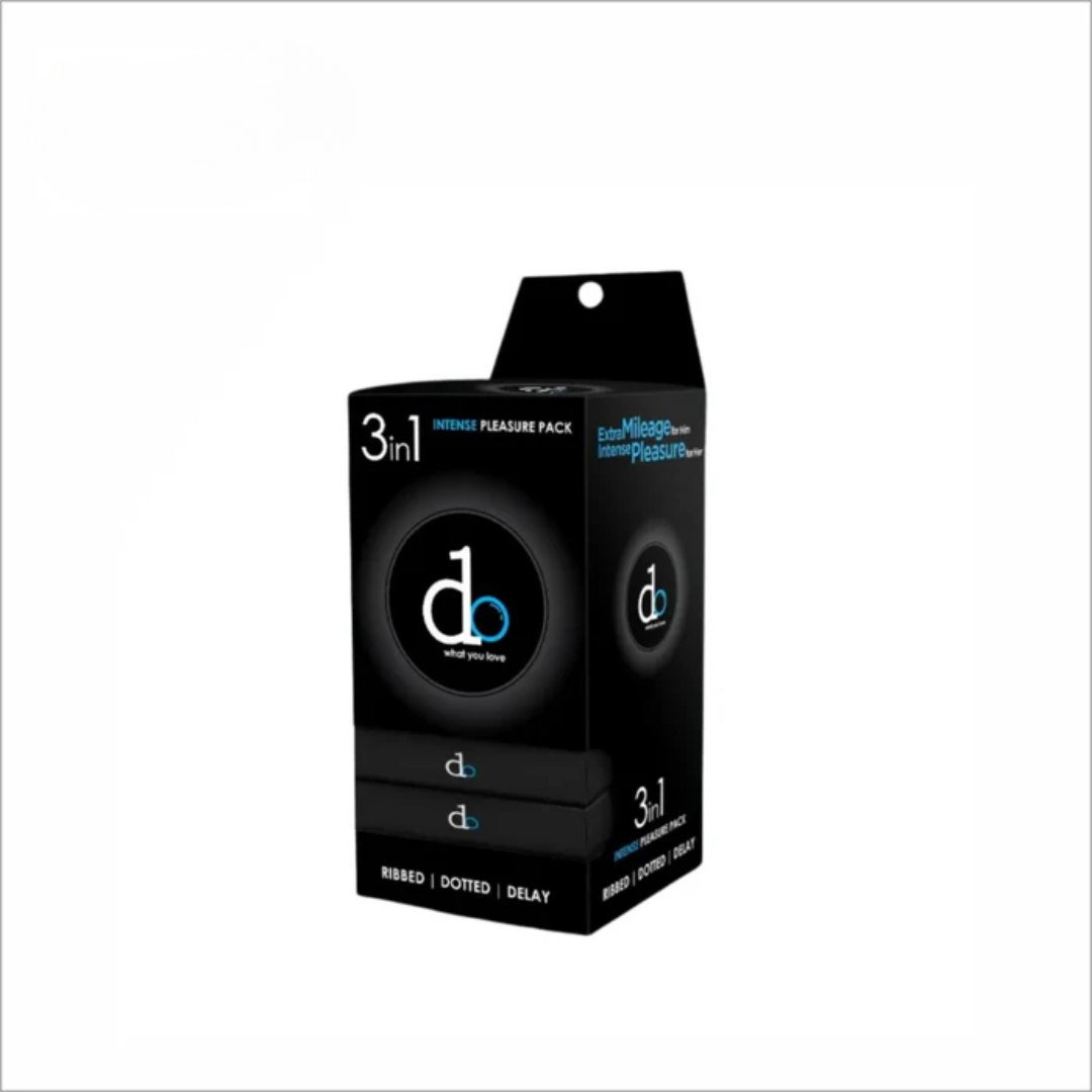 DO 3in1 Pack 6 & Condoms oF 18s